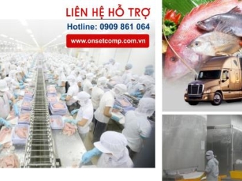 GIẢI PHÁP GHI NHIỆT ĐỘ/ ĐỘ ẨM TRONG NUÔI TRỒNG CHẾ BIẾN THỦY HẢI SẢN 
                                   